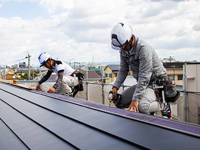 雨漏り修理｜大阪堺市の屋根修理業者 株式会社エーストラストの屋根工事メニュー